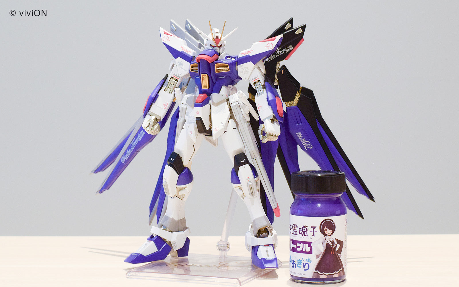 ガンプラ塗装】紫のおすすめ塗料といえばこれ！音霊魂子パープルを徹底