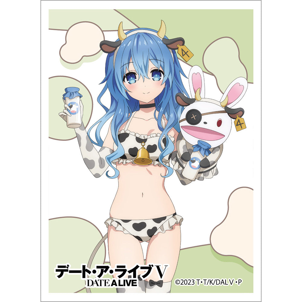 デート・ア・ライブV 描き下ろしスリーブ (四糸乃/牛柄水着)