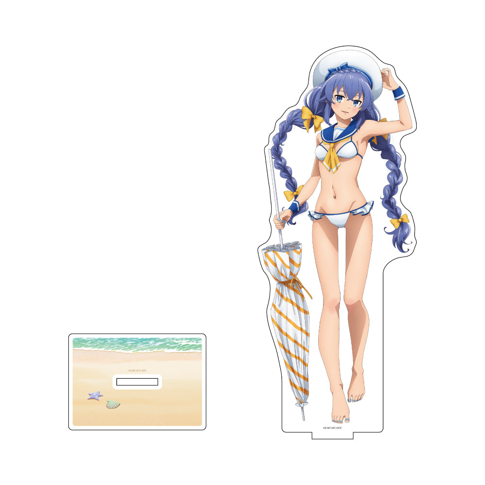 無職転生Ⅱ ~異世界行ったら本気だす~ 描き下ろし特大アクリルスタンド (ロキシー/マリンセーラー水着)