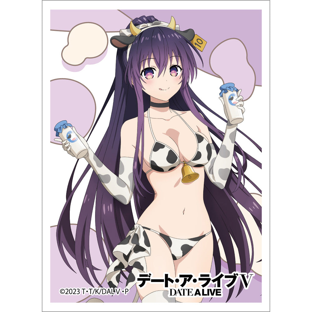デート・ア・ライブV 描き下ろしスリーブ (夜刀神十香/牛柄水着)