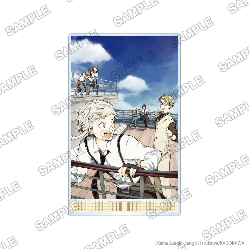 Bungo Stray Dogs Acrylic stand This is an acrylic stand of ``55Minutes'' from ``Bungo Stray Dogs 55Minutes''