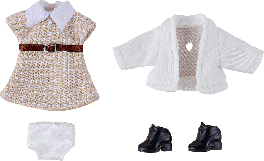 넨도로이드 오요후쿠 세트 캠퍼스 코디: Girl (화이트)