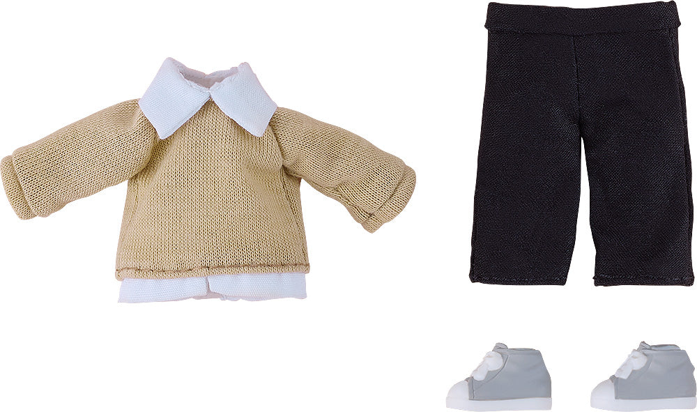 Nendoroid Doll Oyofuku Set - Campus Cord: Boy (Beige)