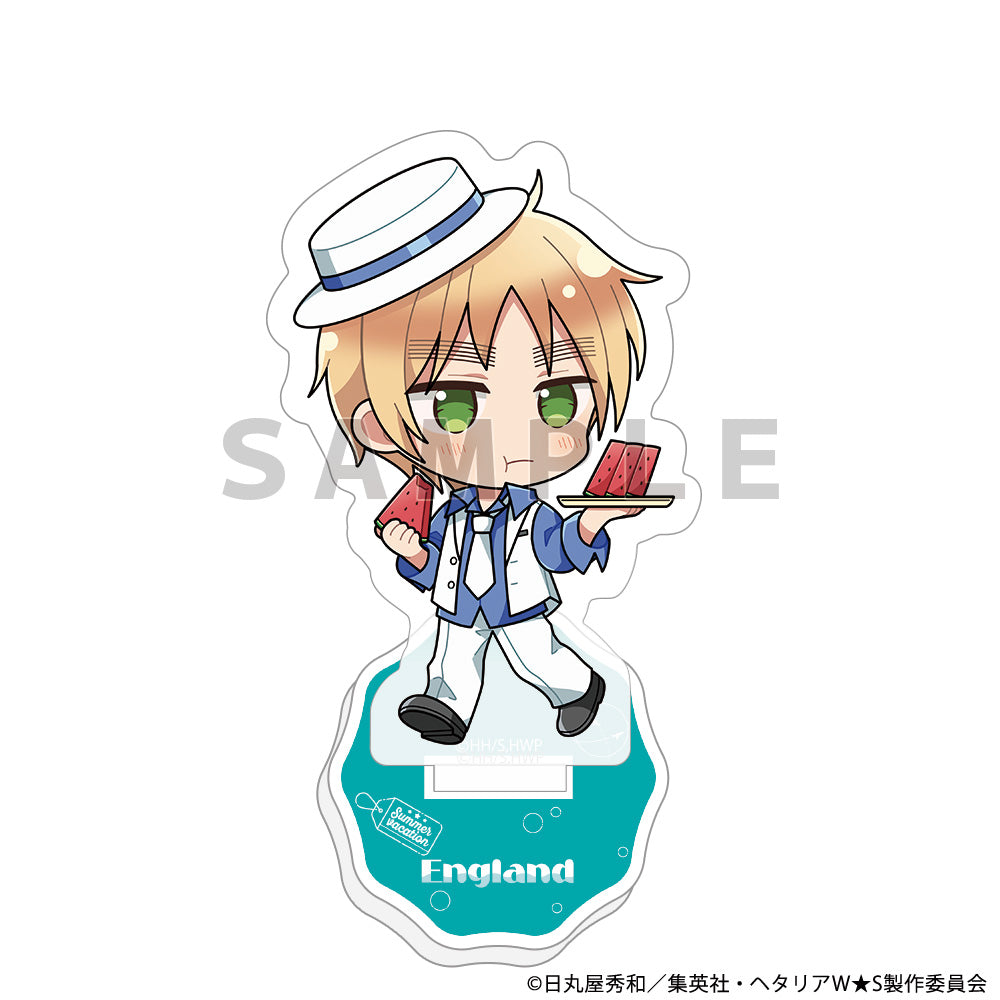 Hetalia World★Stars Acrylic Stand (UK/Summer Vacation)