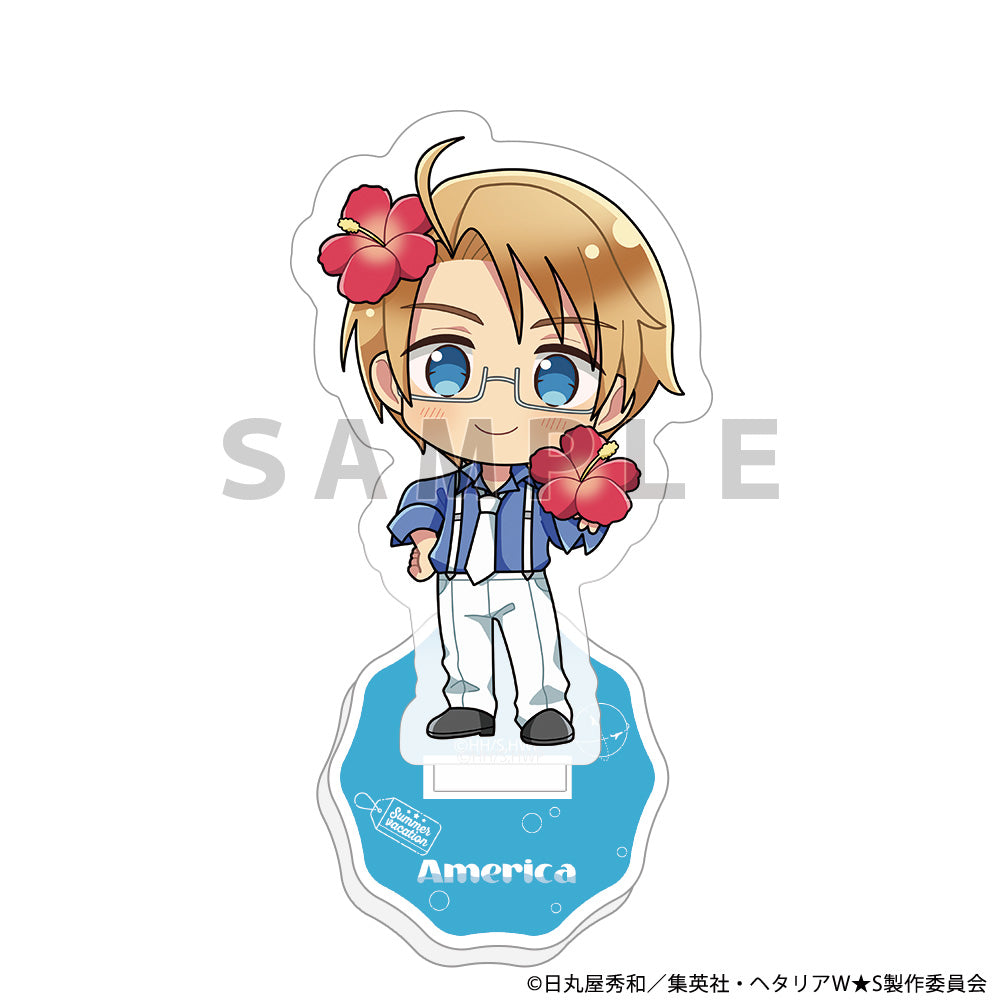 Hetalia World★Stars Acrylic Stand (USA/Summer Vacation)