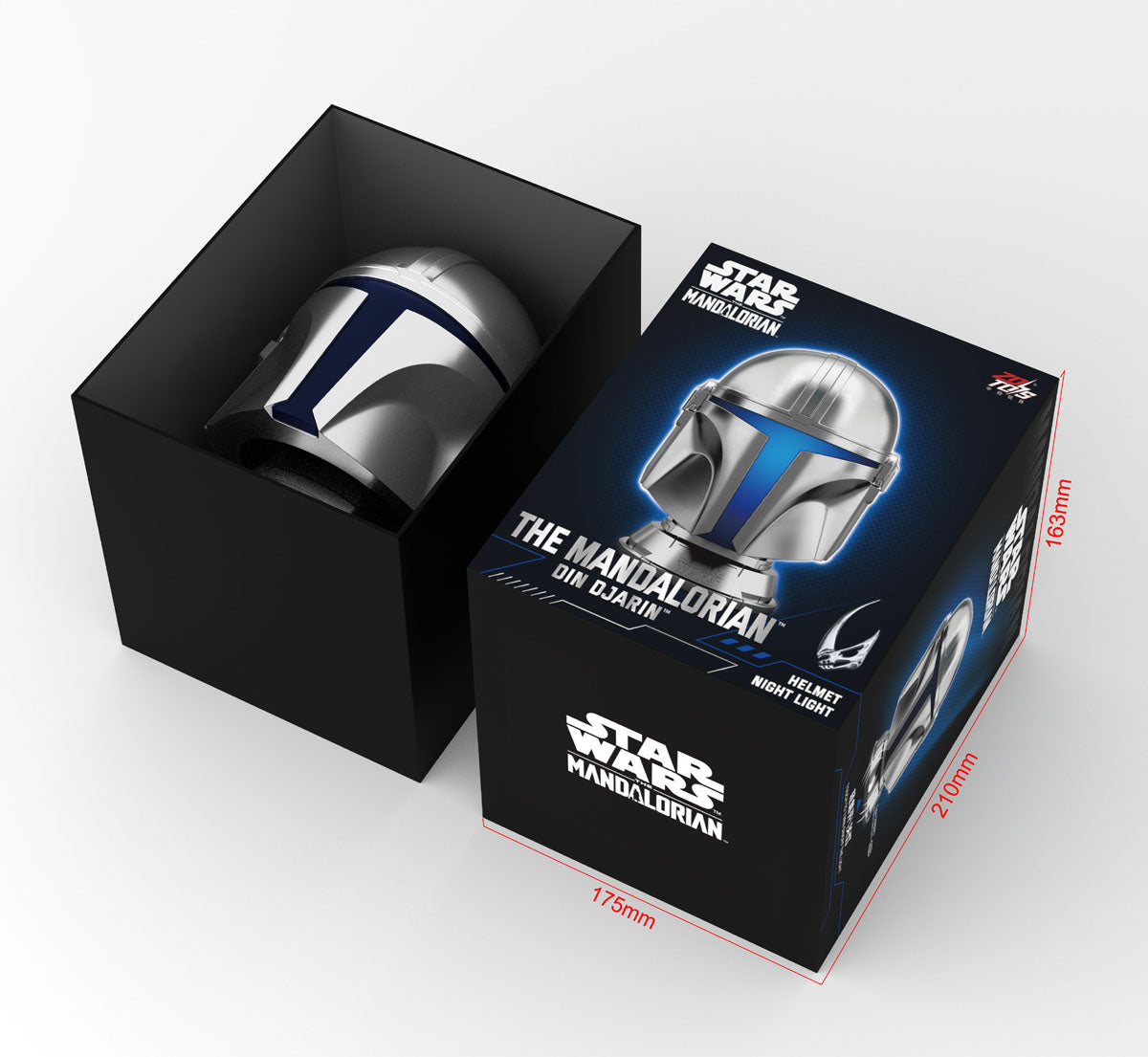 Star Wars Helmet Night Light Din Djarin