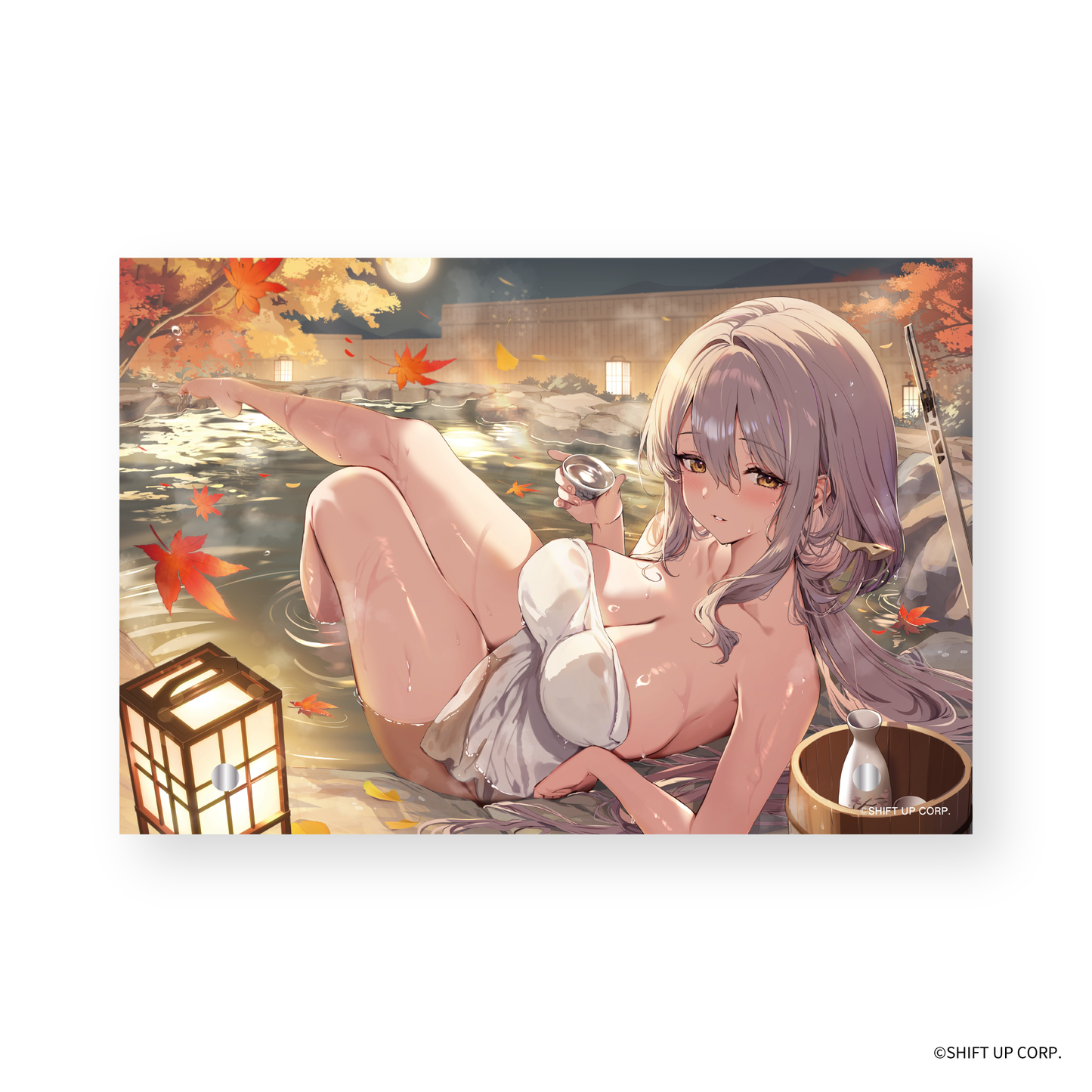 Scarlet Acrylic Character Plate ‐ GODDESS OF VICTORY: NIKKE ~Amidst the Mud, a Scarlet Blossom~