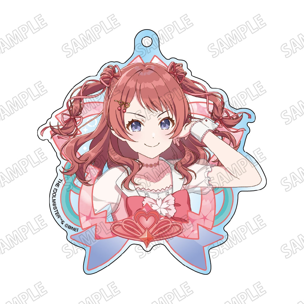 학원 아이돌 마스터 일러스트 아크릴 열쇠고리 [사쿠라이로 Ver.