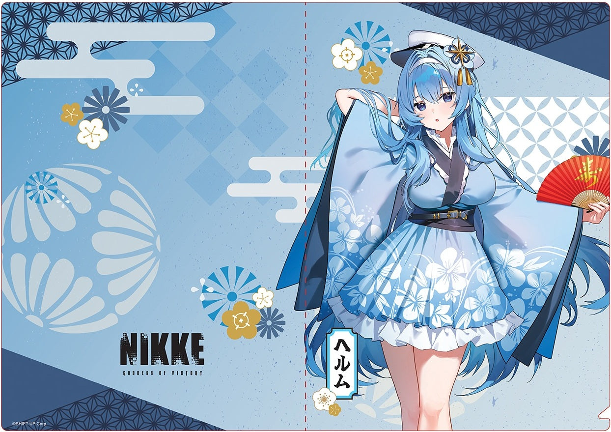 勝利の女神：NIKKE 新春フェア2026 クリアファイル ヘルム – viviON BLUE