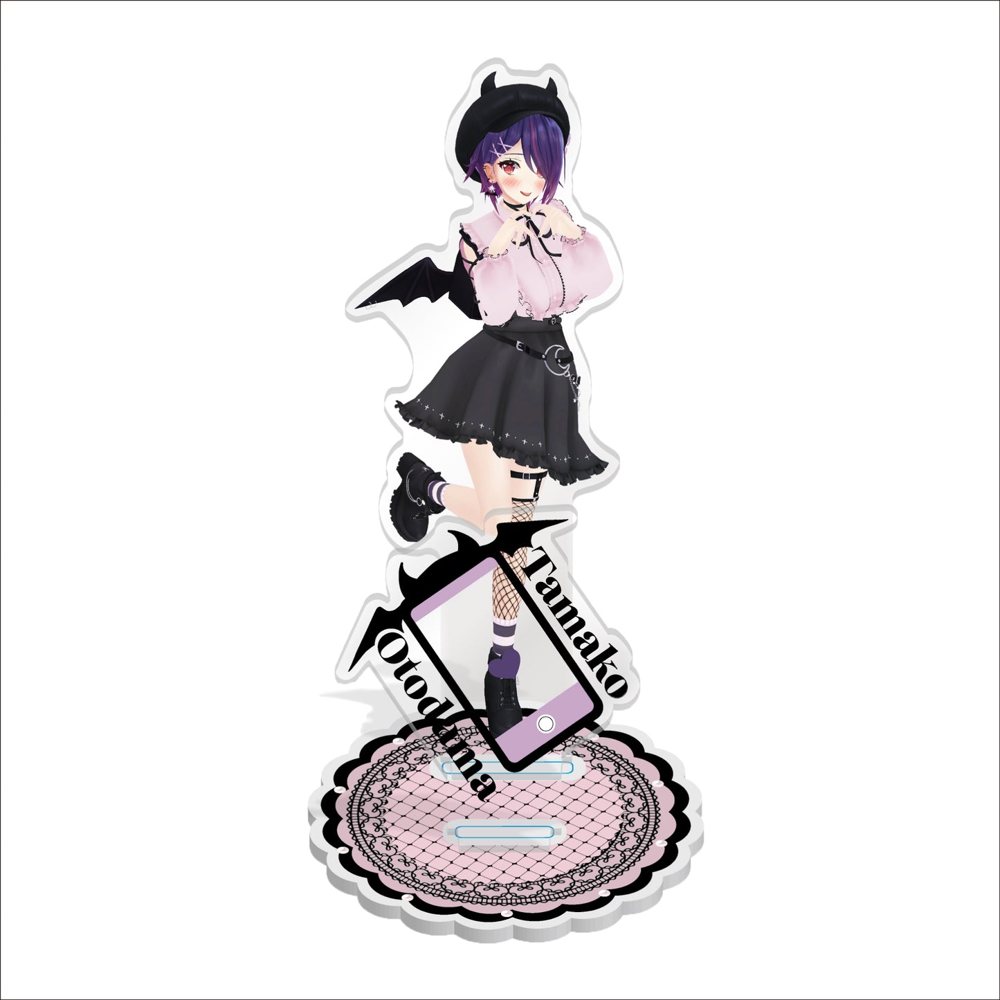 아오기 고등학교 음령소녀 사복 의상 굿즈 아크릴 스탠드