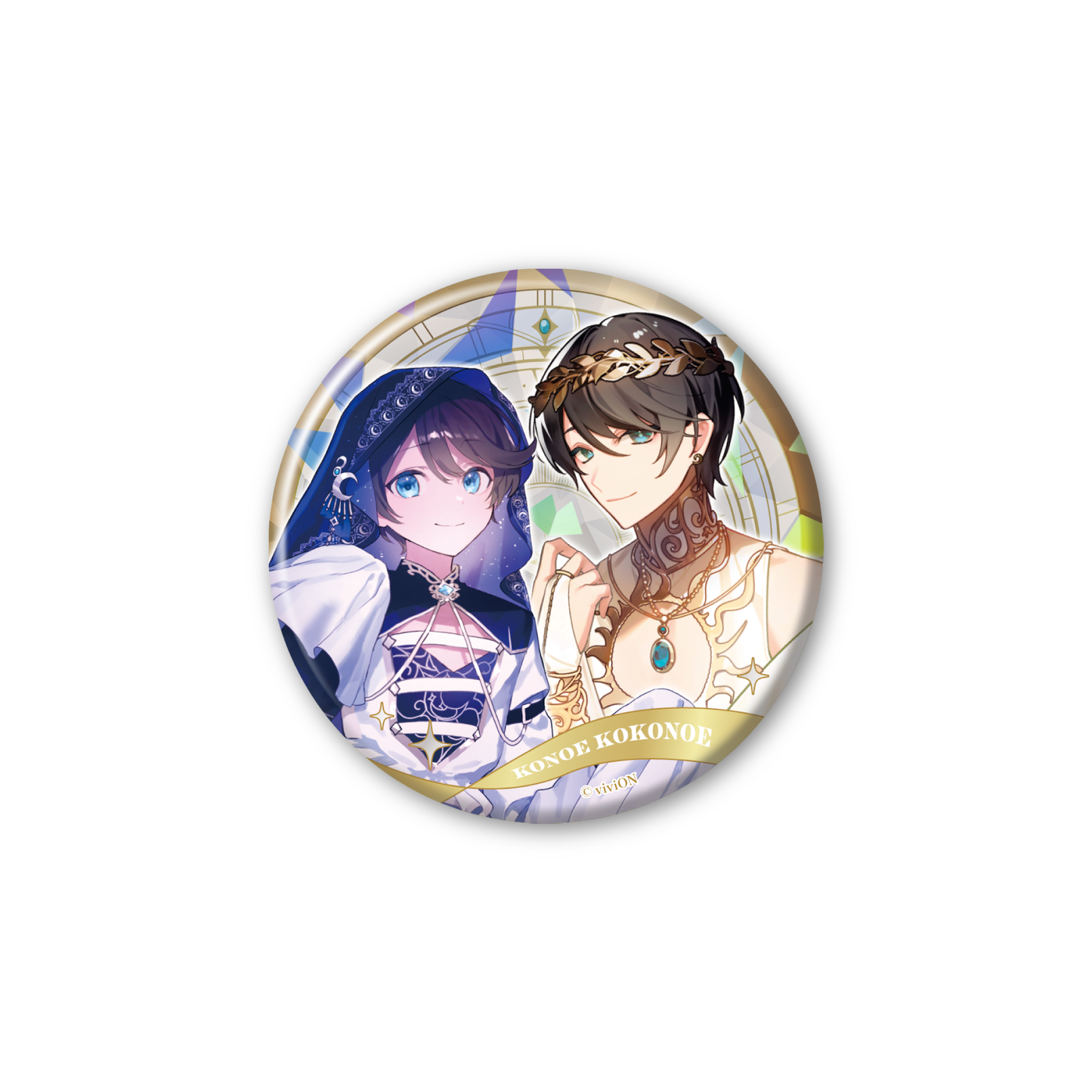 ORQUESTA 4 周年全息大罐徽章 Kuju Kujitsu 上的时钟