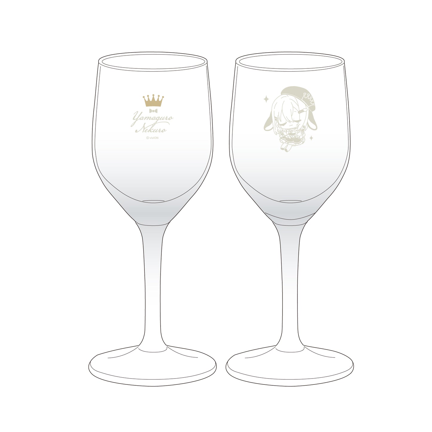 아오기리 고교 산쿠로오네현 생일 기념 상품 2024 와인 글라스