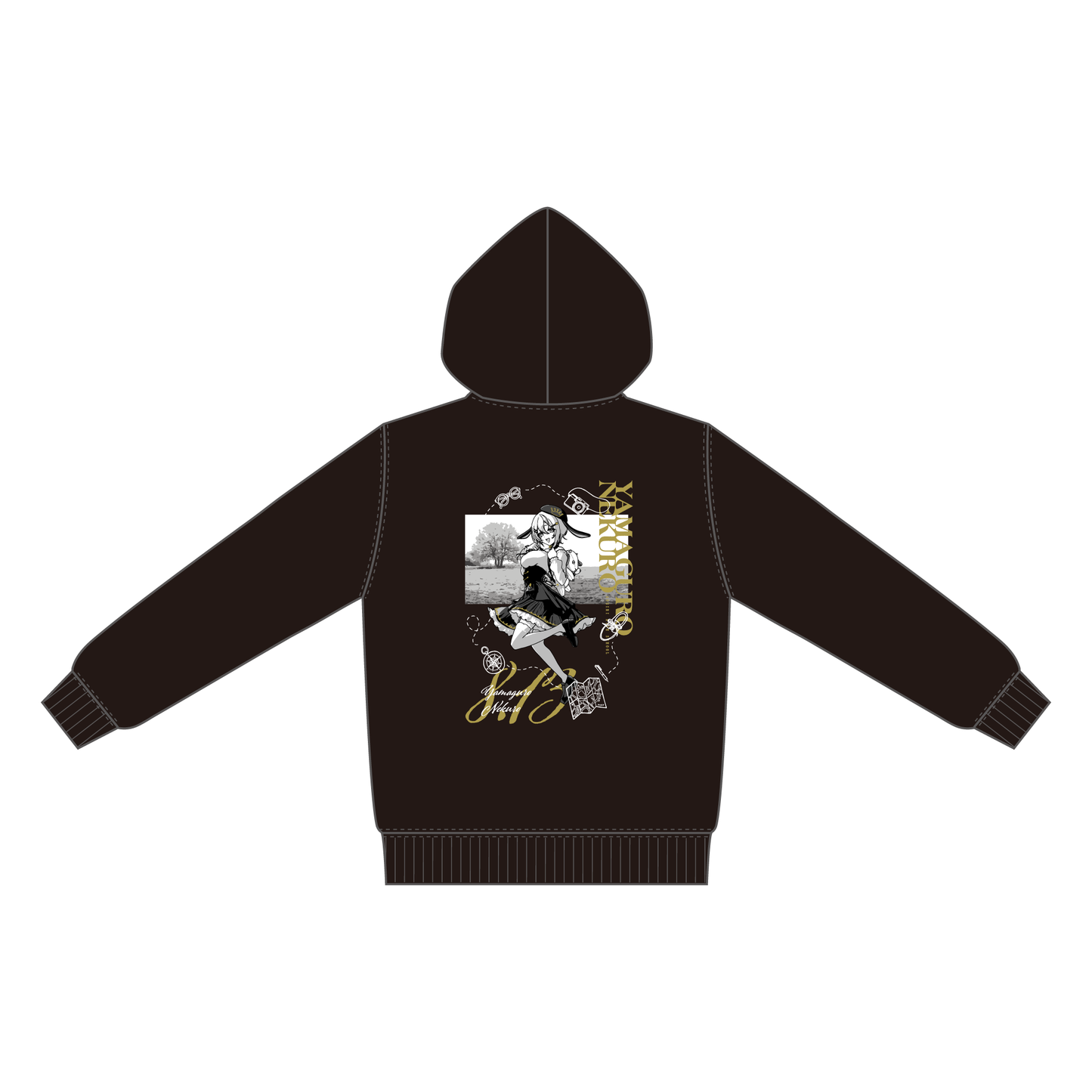 Aogiri High School Nekuro Yamaguro Birthday Commemorative Items 2025 Hoodie