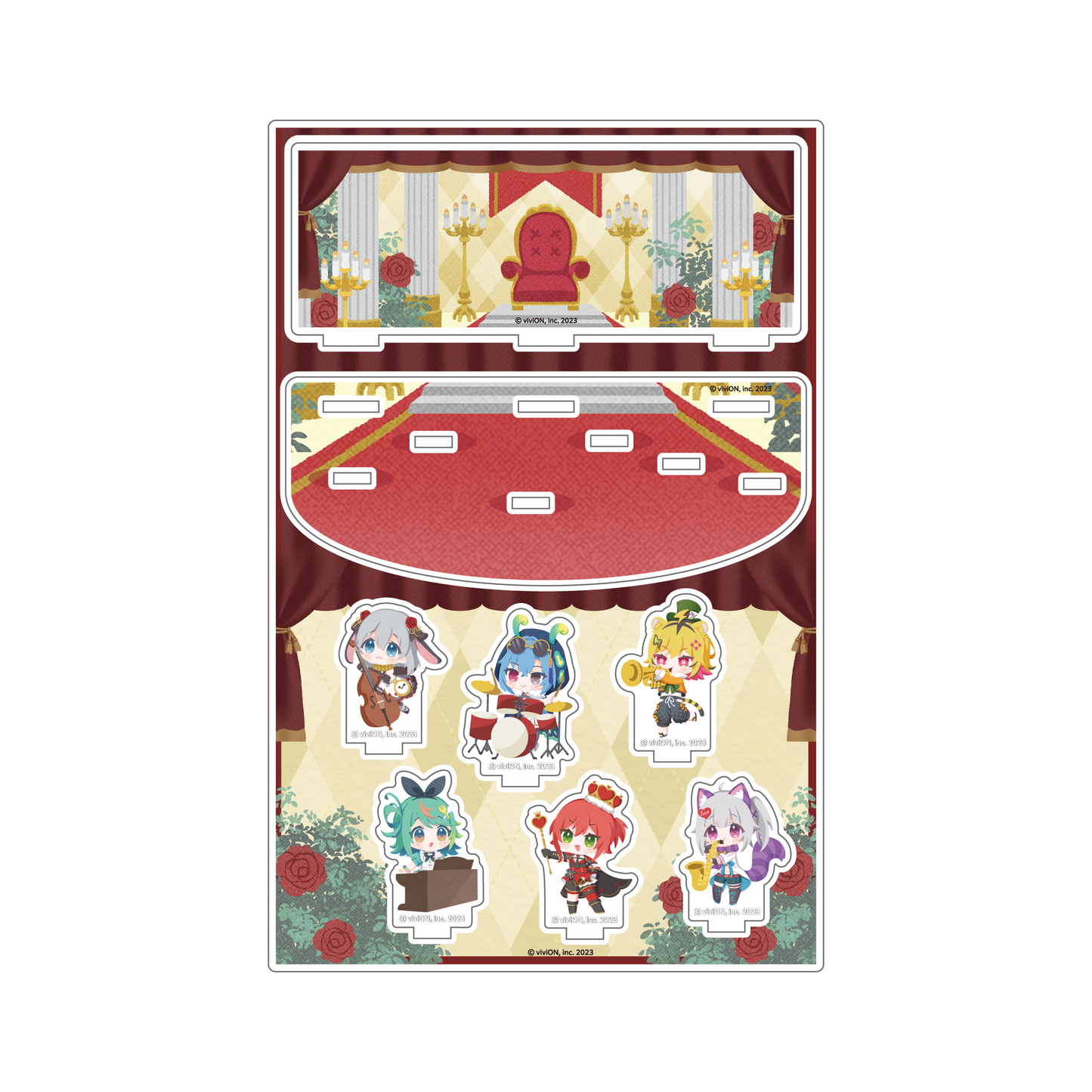 Aogiri High School Poplart Alice ver. Acrylic diorama