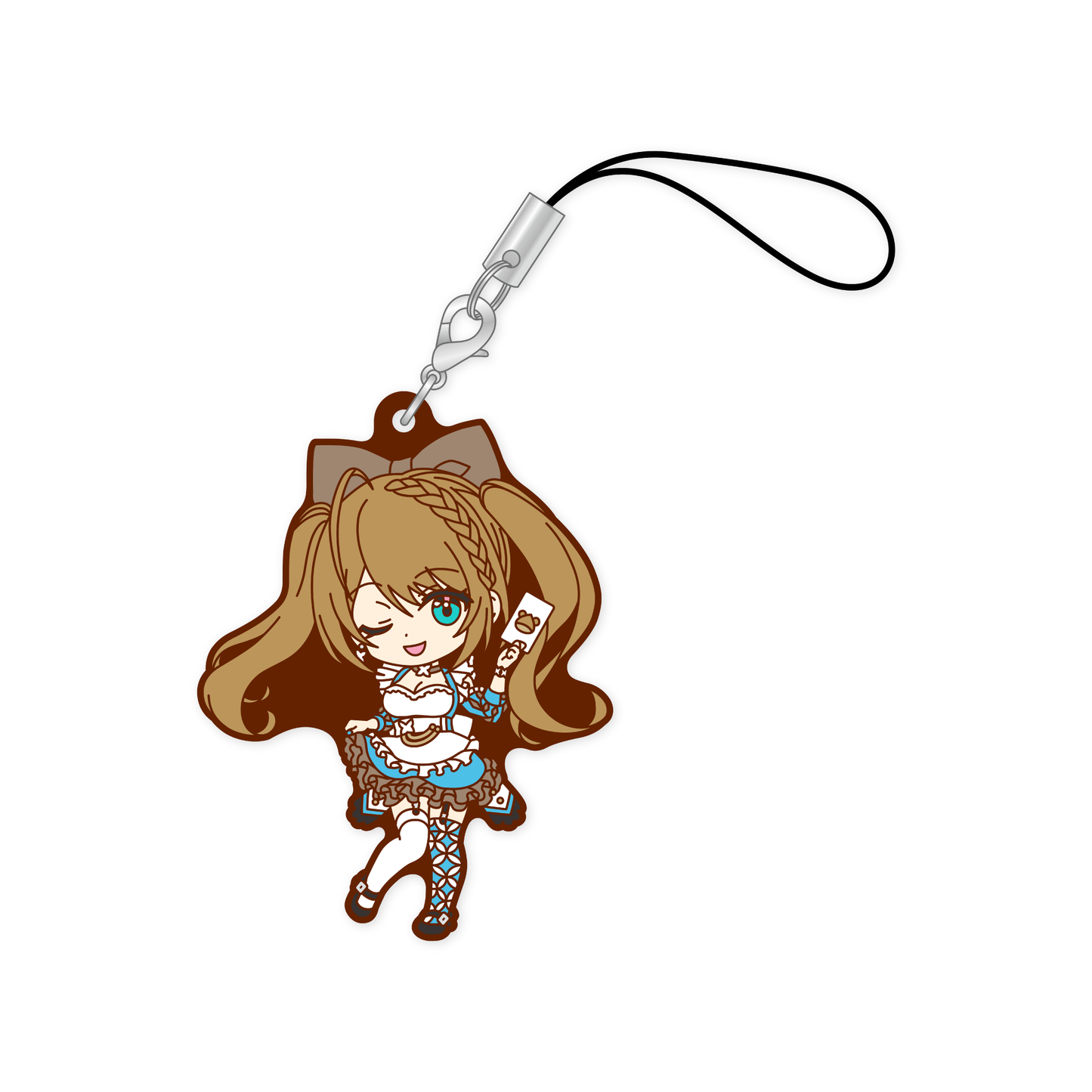 Aogiri High School Komaru Kurikoma 1st Event "Komaru lewd Wanderlund" Merchandise Rubber Strap