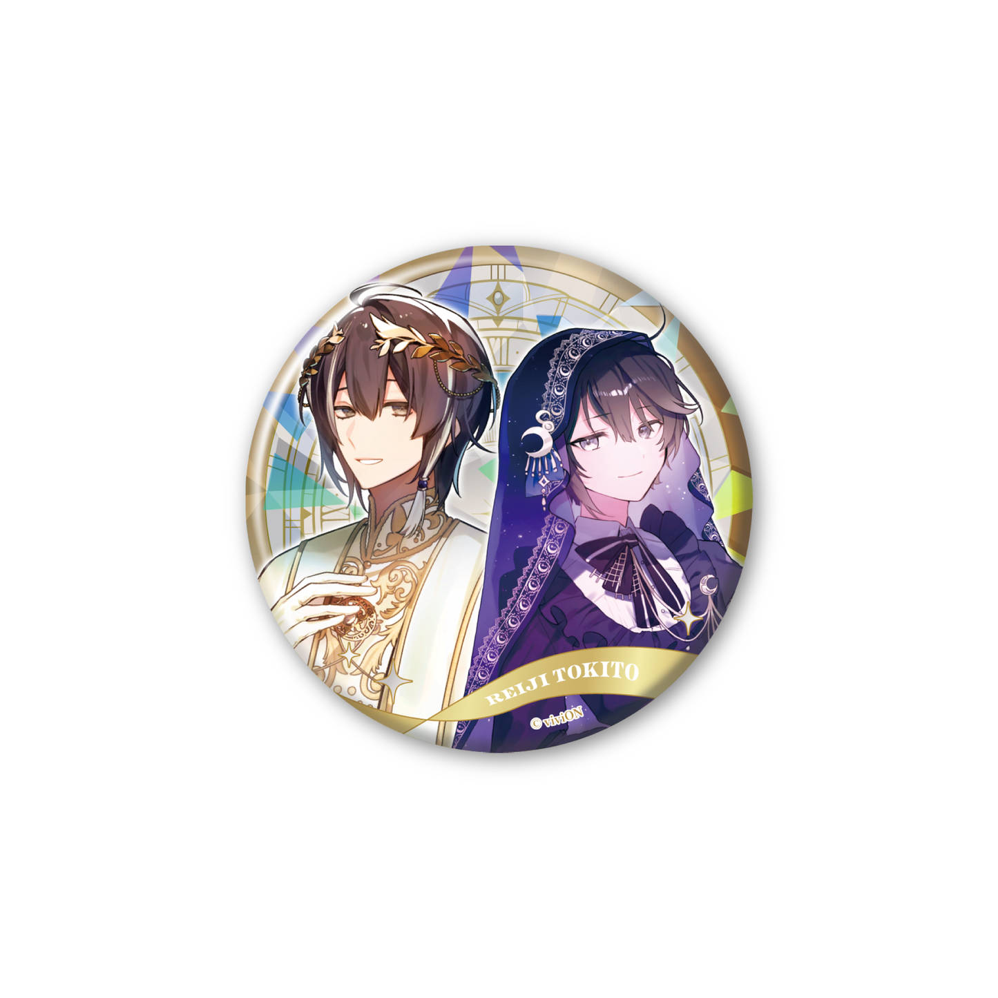 ORQUESTA 4 周年全息图大罐头徽章时藤玲治的时钟