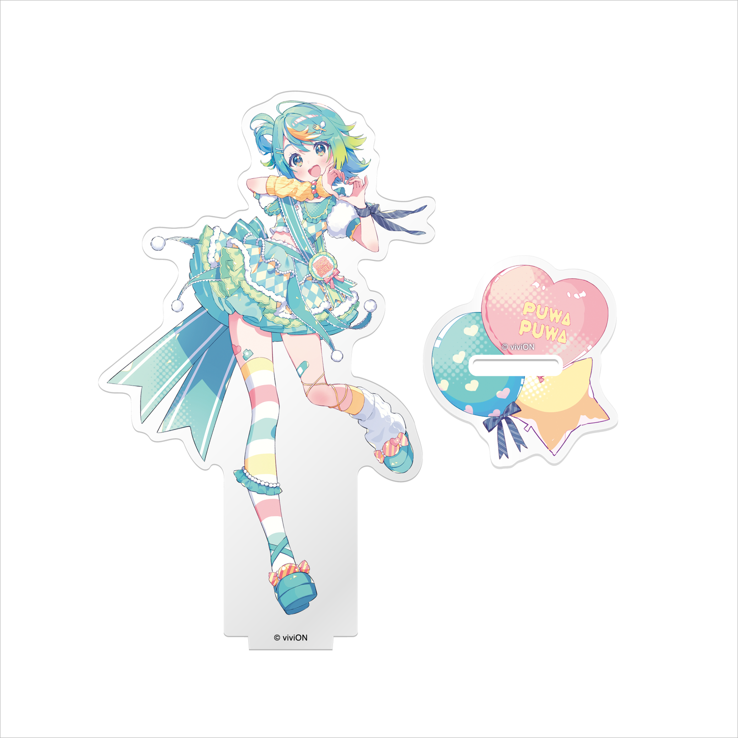 아오기리 고교 뽀글뽀글 생일 기념 상품 2025 아크릴 스탠드