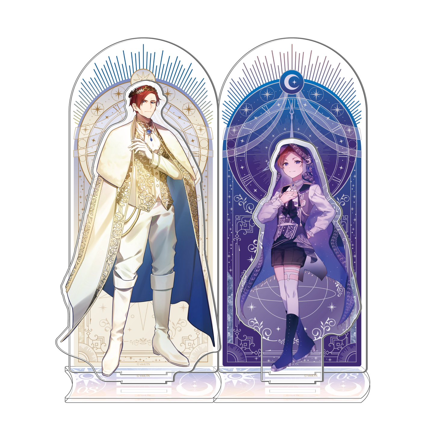 Clock over ORQUESTA 4th anniversary acrylic stand Yairo Sakaki, as a young man ver.