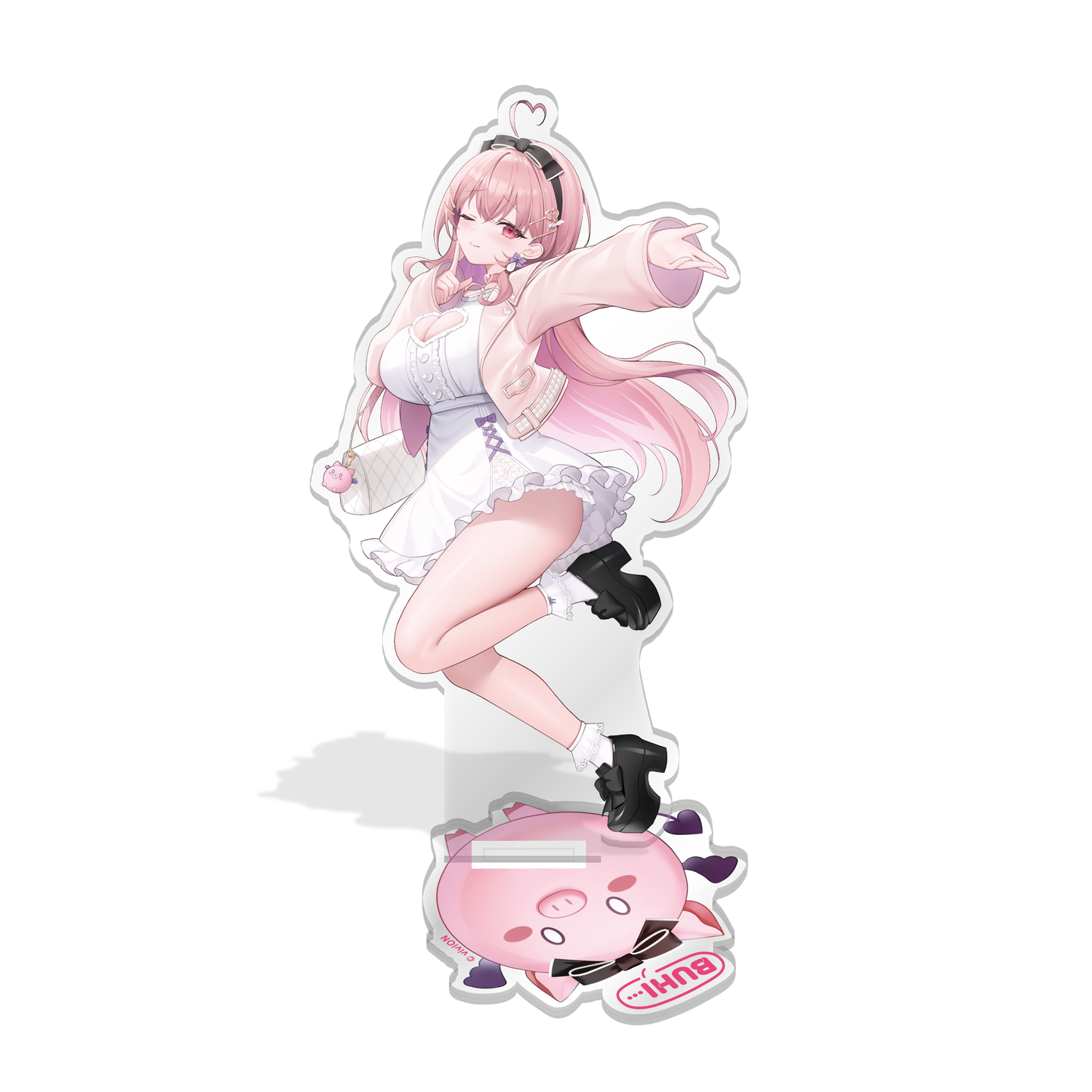 青桐高校 我部りえる 생일 기념 상품 2024 파우치 & 아크릴 스탠드 세트