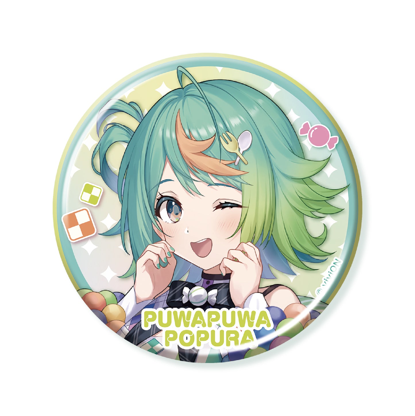 Puwapuwapopura 奥吉里中学,2024 年生日纪念品,徽章套装。