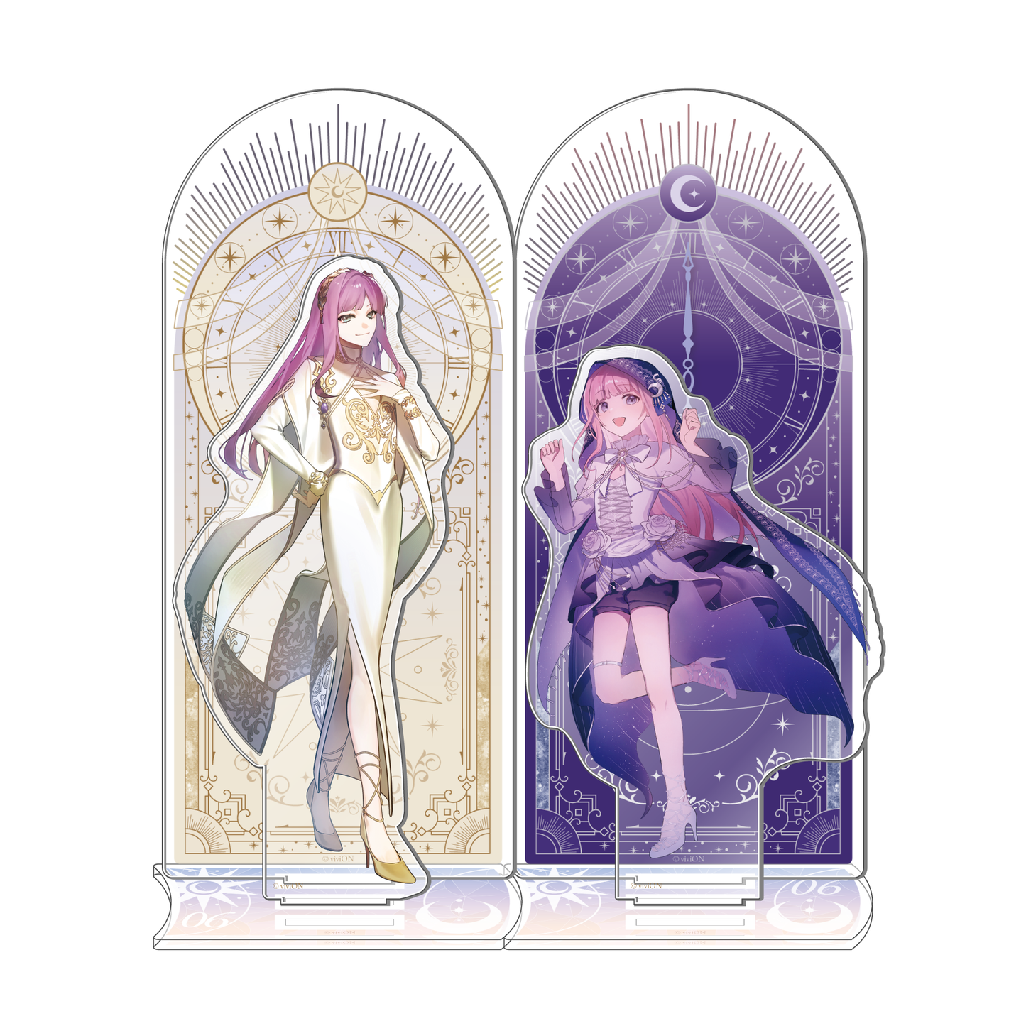 Clock over ORQUESTA 4th anniversary acrylic stand Rikka Tenma, as a young man ver.