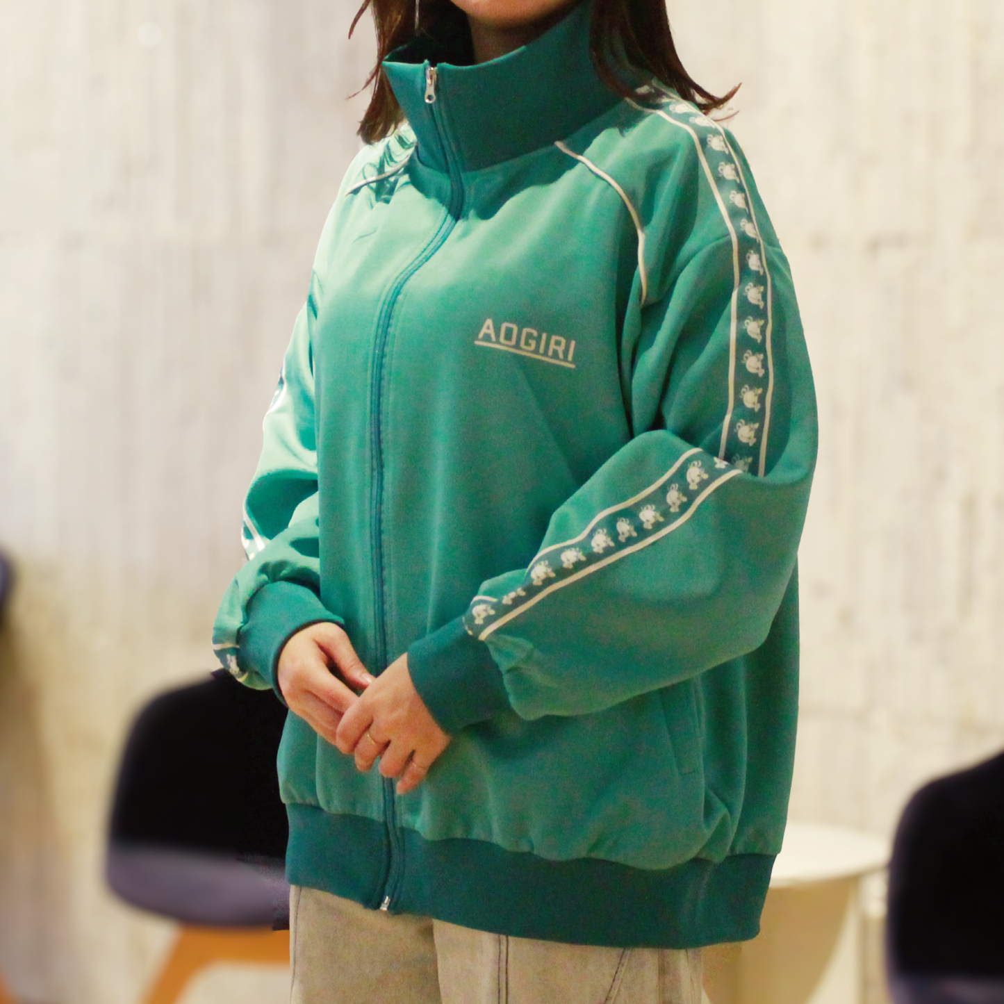 아오기리 고교 공식 저지 푸와 푸와 포푸라