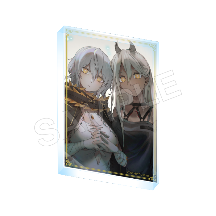 CODE VEIN Acrylic Block Io & Cruz