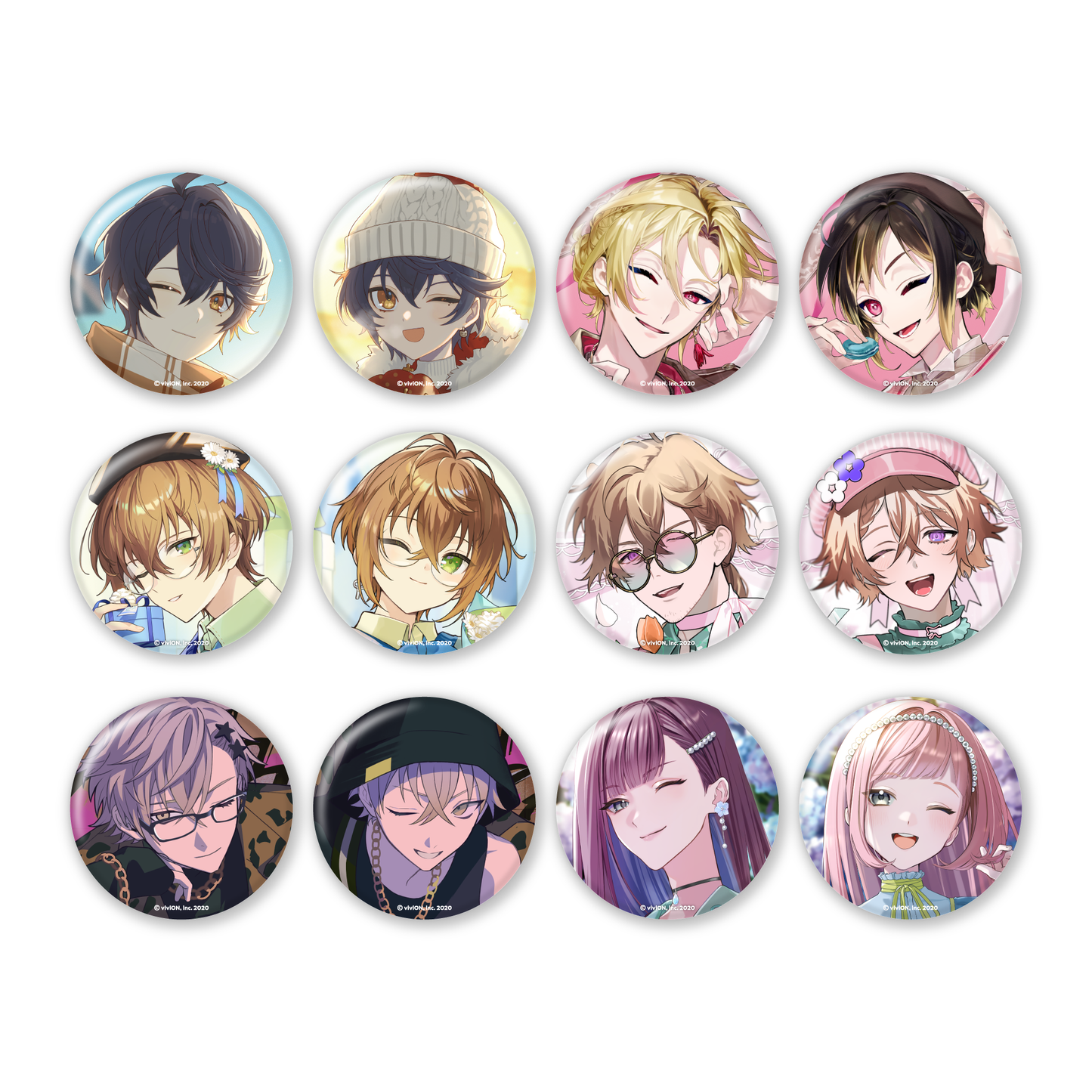 Clock over ORQUESTA 月刊ぷちくろ トレーディング缶バッジ 第1弾ver.