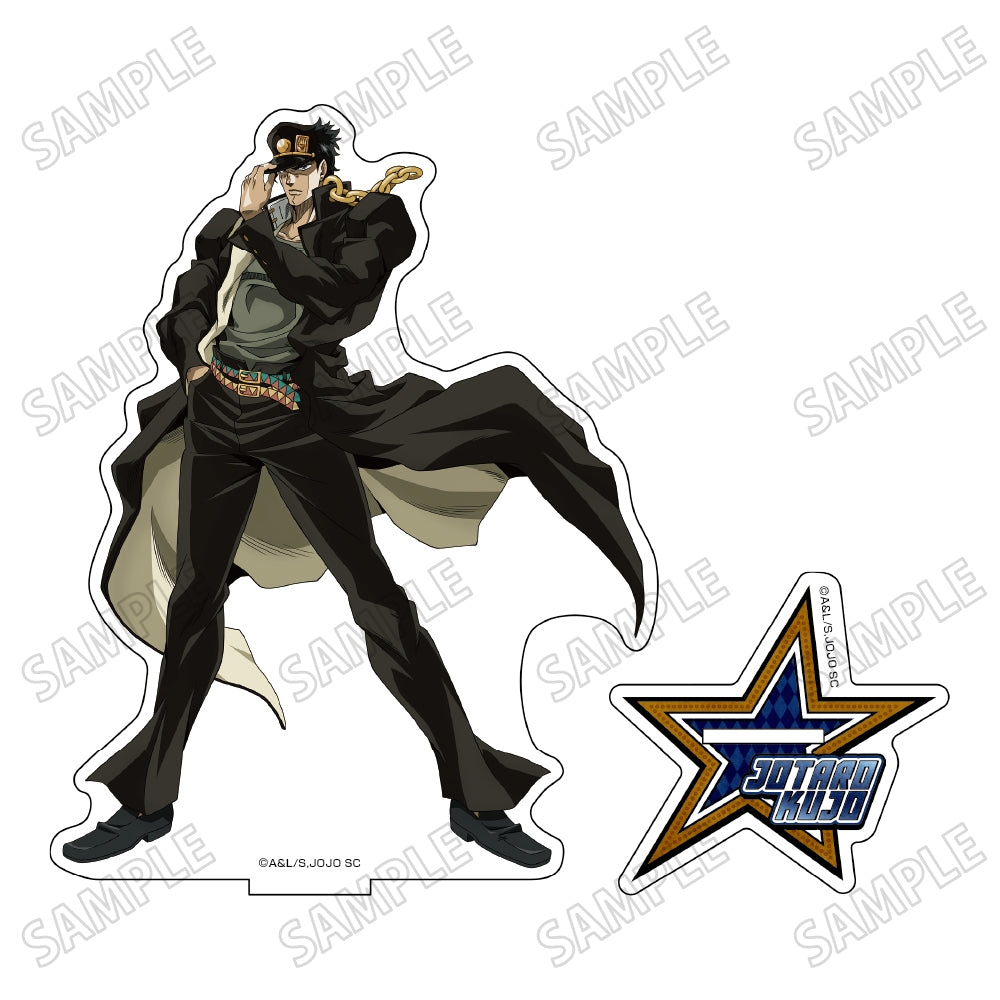 JoJo的奇妙冒險 スターダストクルセイダース描き下ろしBIGアクリルスタンド【JF25】①空条承太郎