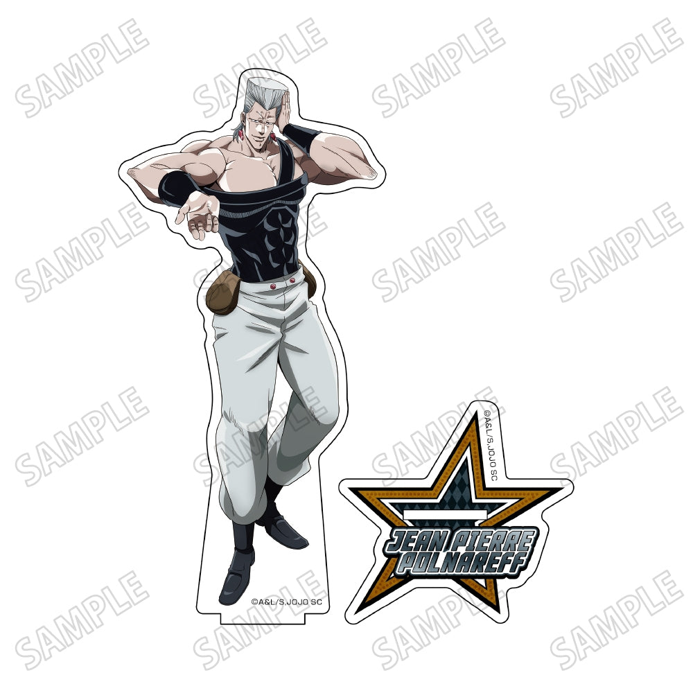 JoJo的奇妙冒險 スターダストクルセイダース描き下ろしBIGアクリルスタンド【JF25】⑤ジャン・ピエール・ポルナレフ