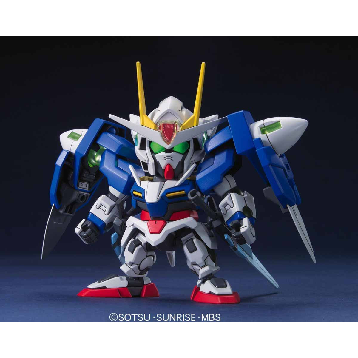 SD Gundam BB Warrior 316 Mobile Suit Gundam 00 Double O Gundam