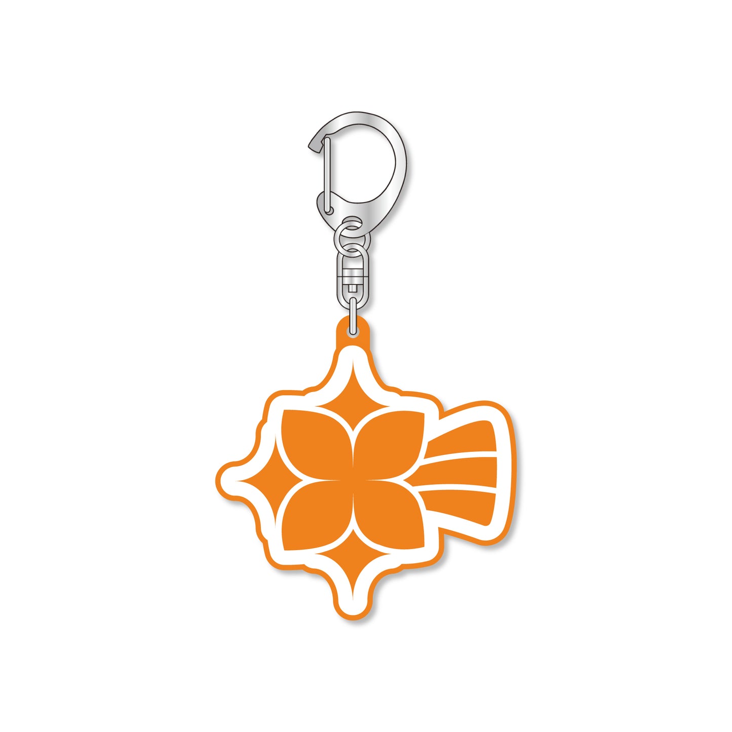 青iri 高中校徽橡胶钥匙圈 Kurikoma Komaru