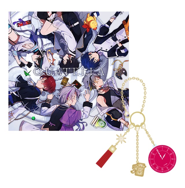 CD＋有償特典セット]QUATELLA +桜小路 二香イメージバッグチャーム 