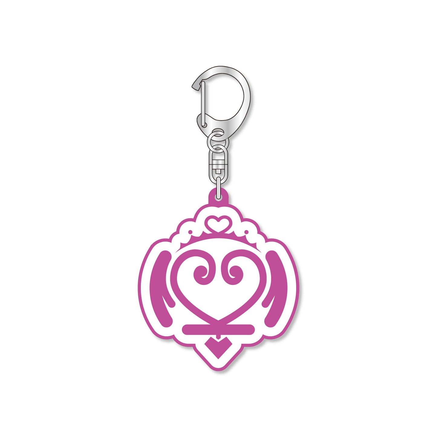 아오기리 고등학교 엠블럼 고무 열쇠고리 아부 리에루