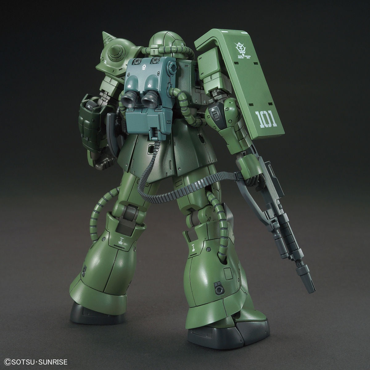 HG Mobile Suit Gundam THE ORIGIN Zaku II C-6/R6 type 1/144