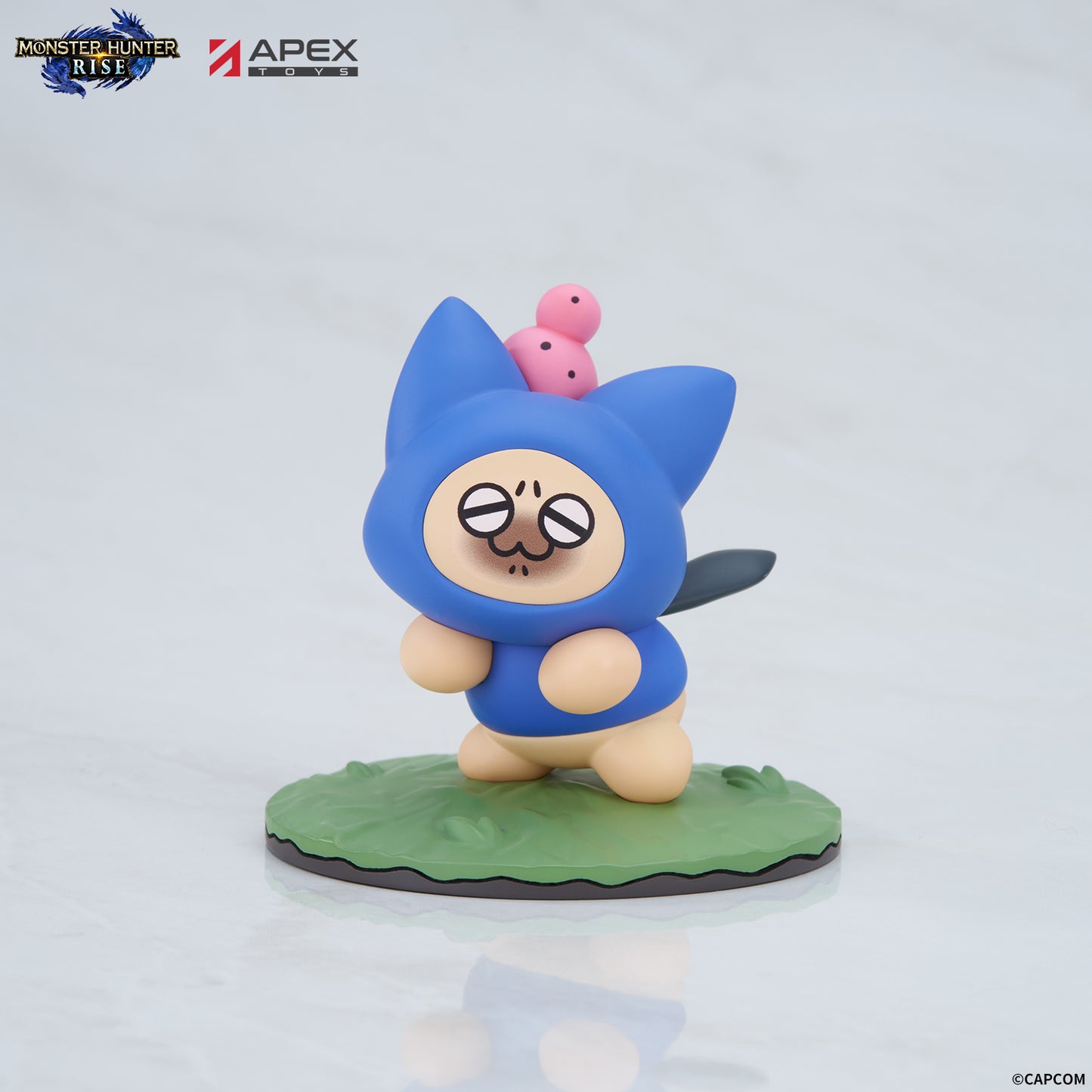 Monster Hunter Rise Airou "Cat" Blind Box Figure, Box of 6
