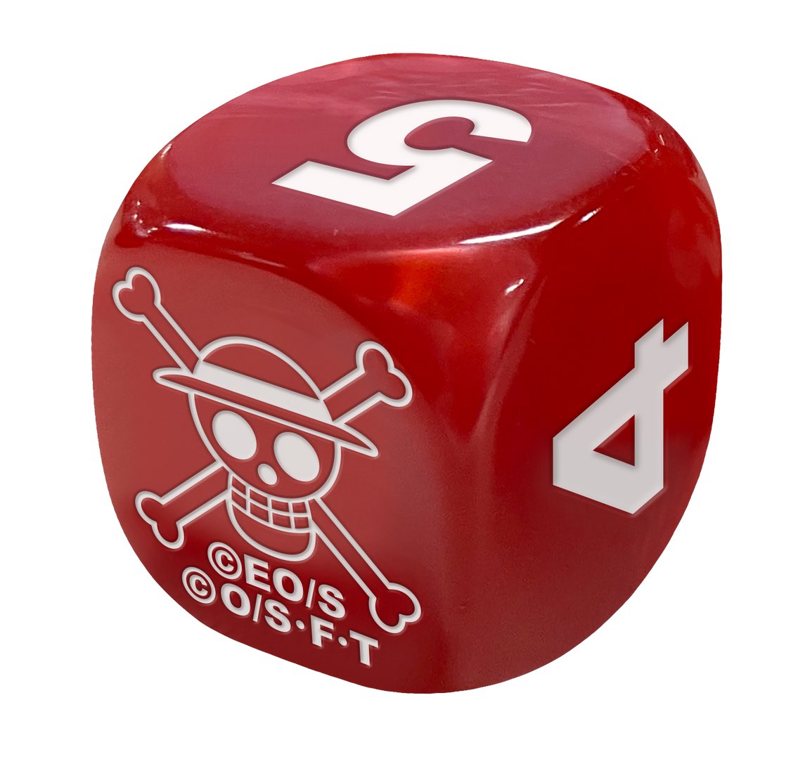 ONE Piece Card Game Official Dice & Dice Case