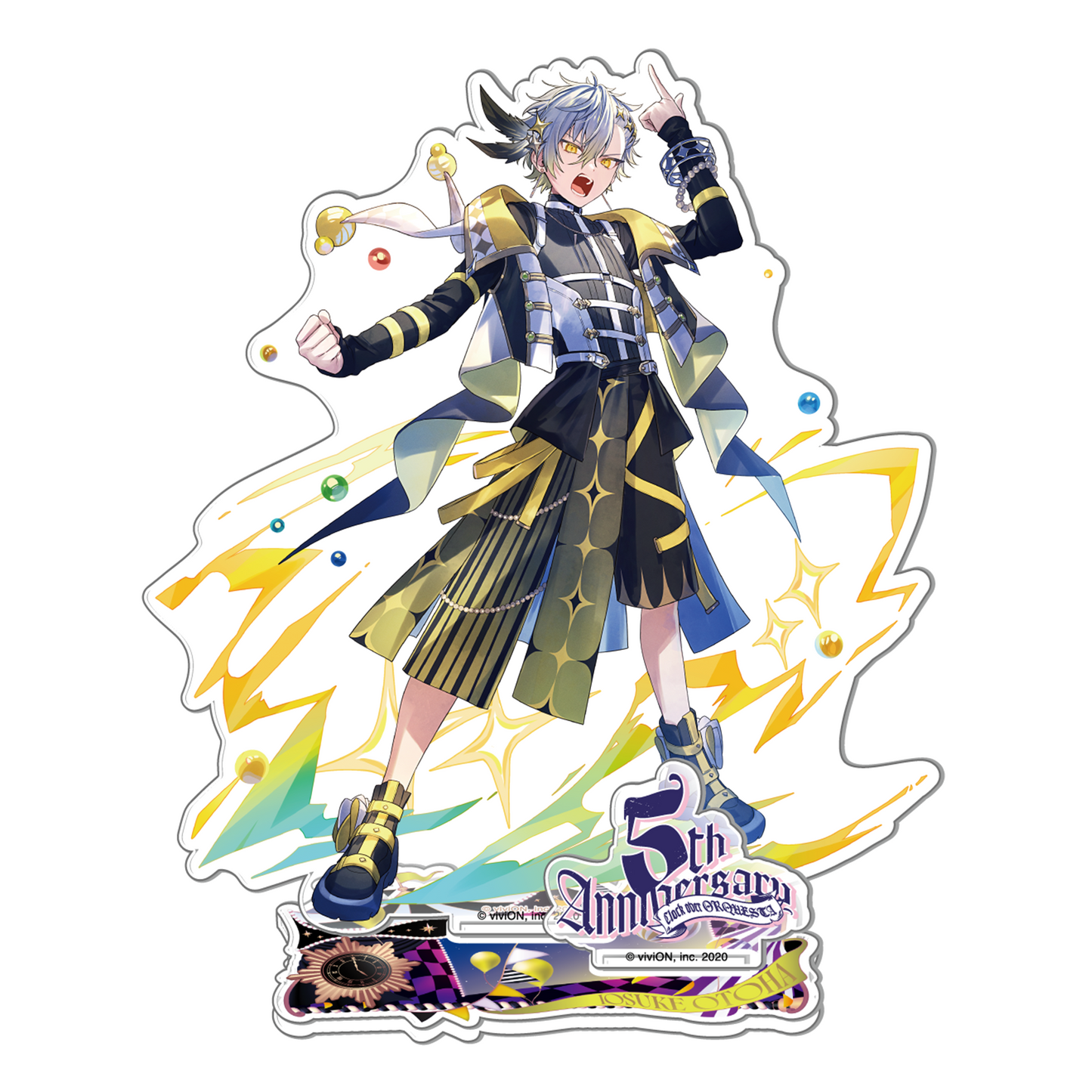 Clock over ORQUESTA 5th anniversary acrylic stand Iosuke Otoha