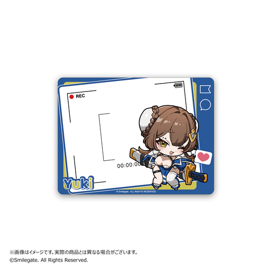 カオスゼロナイトメア トレーディングクリアカード ユキ