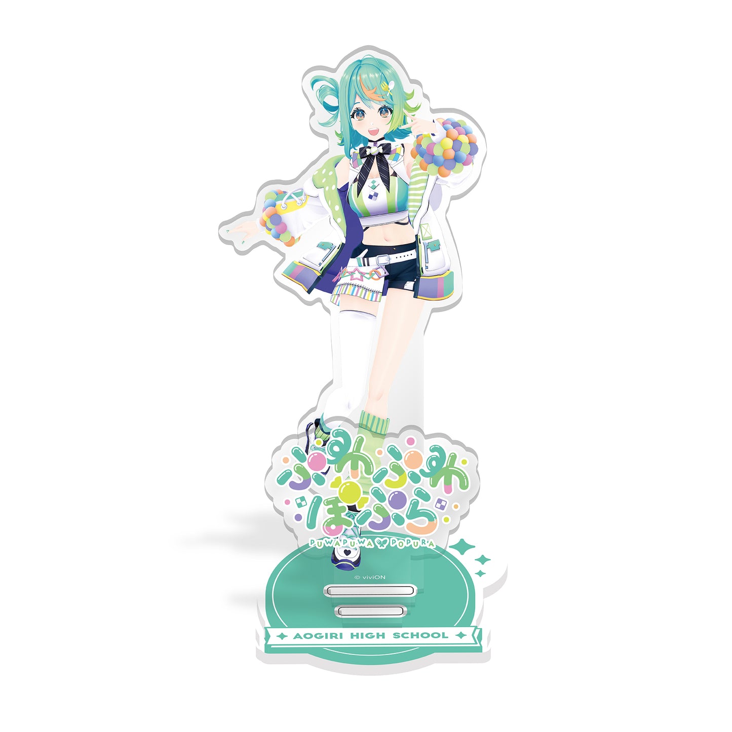 青桐高校 ぷわぷわぽぷら 出道紀念周邊 壓克力立牌