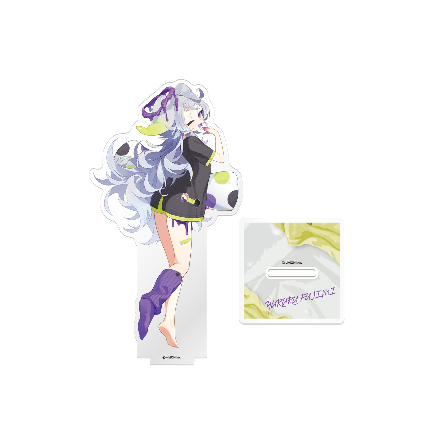 Bebop High School 2nd Anniversary Goods Acrylic Stand Eikyufumetsu Yururu