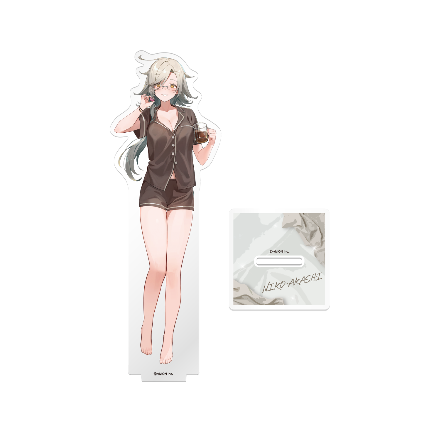 Bebop High School 2nd Anniversary Goods Acrylic Stand Akashi Nico