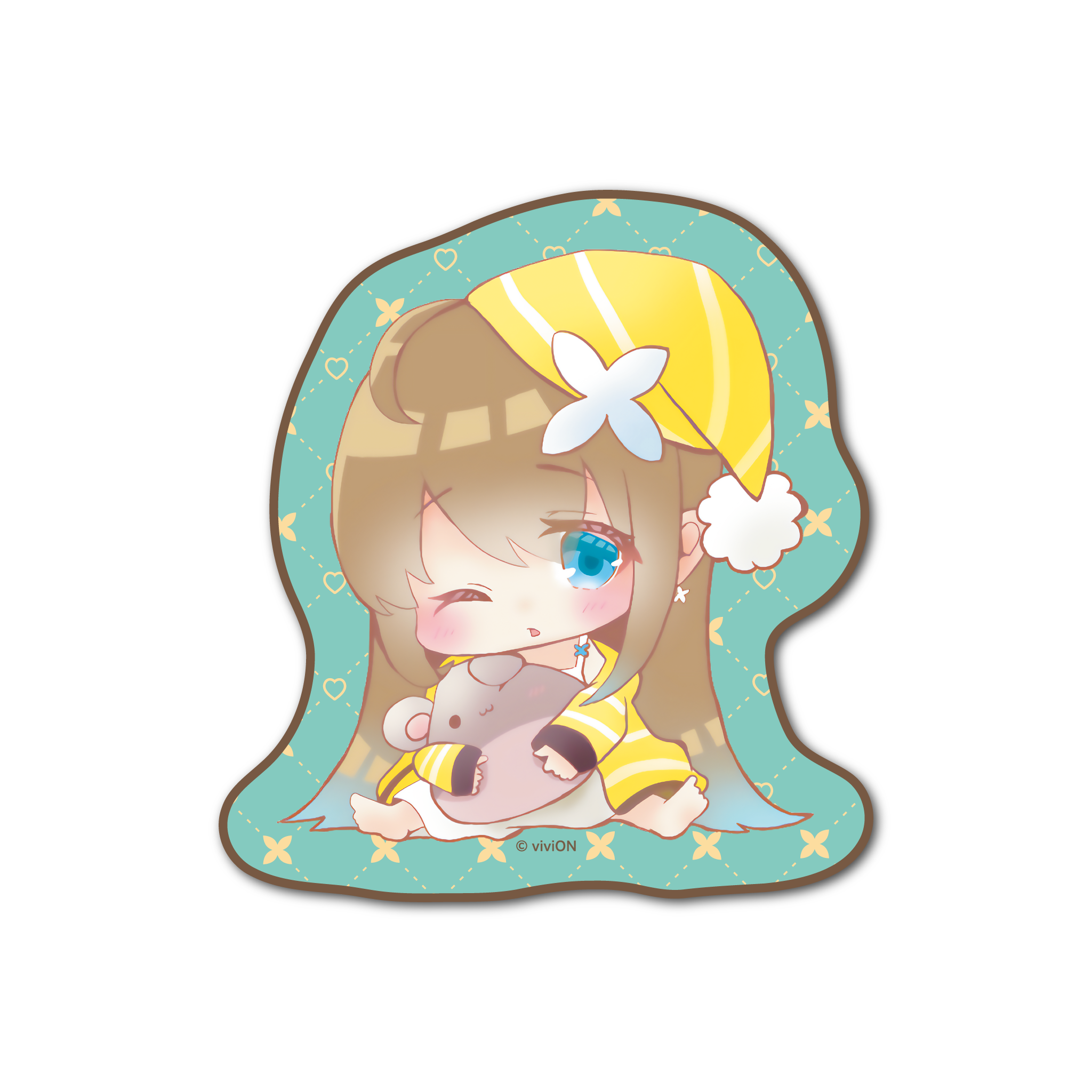 あおぎり高校 栗駒こまる 誕生日記念グッズ2025 ダイカットタオル