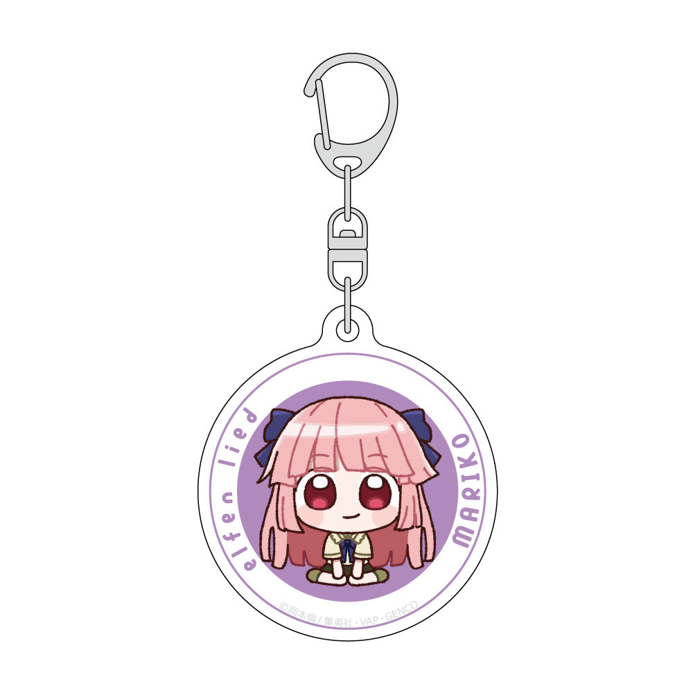 Elfen Lied Acrylic key chain (Mariko/Mini character)