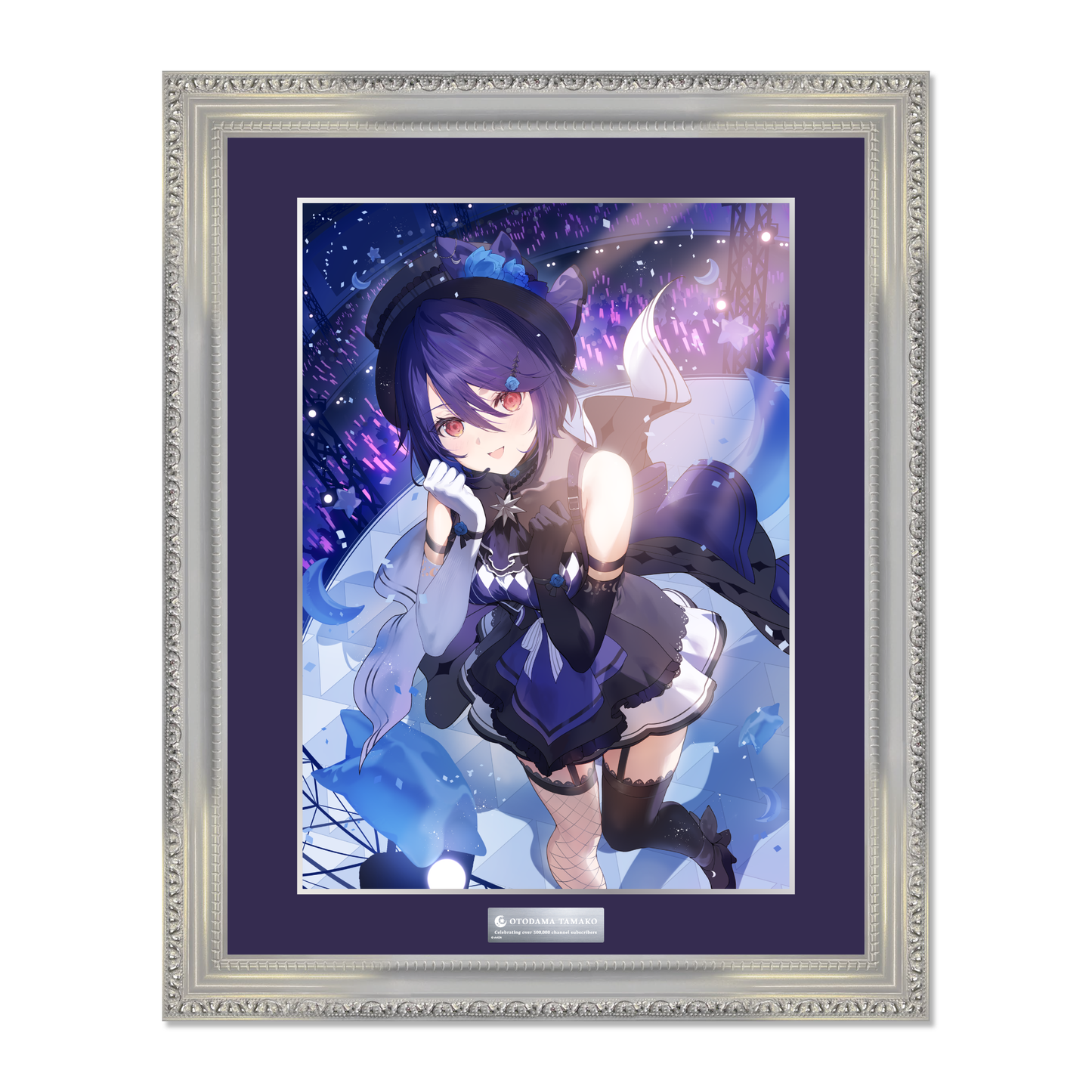 Aogiri High School Tamako Otodama Commemorative Items for 500,000 subscribers: Character Fine Graph