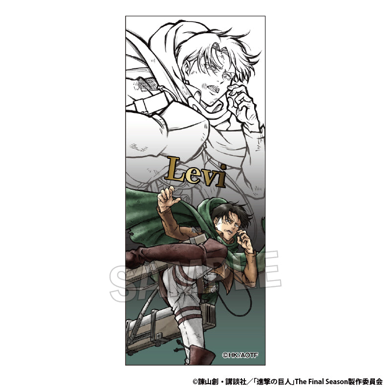 Attack on Titan Extremely expensive!! Stacked long block Levi