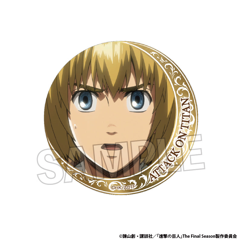 Attack on Titan The Final Season Glaring Can Badge vol.3 2
