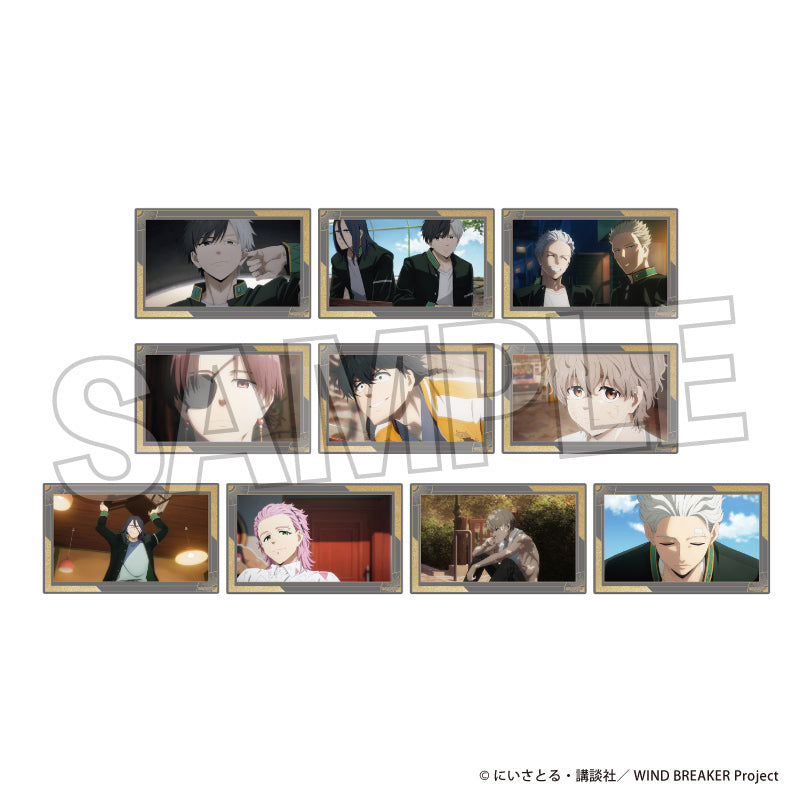 Wind Breaker Trading Acrylic Cards 3 10 pieces BOX