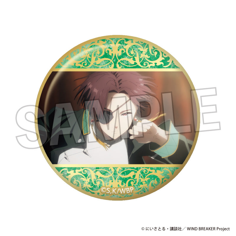 Wind Breaker glittering can badge 16