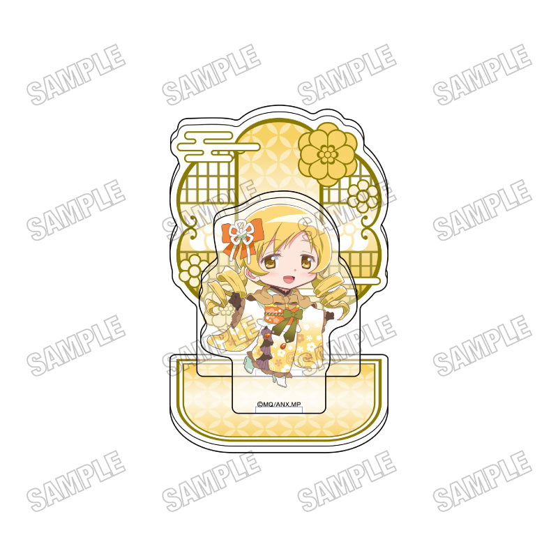 剧场版 魔法少女小圆〈Walpurgis no Kaiten〉 新绘制的迷你亚克力立体模型 ⑤Mami Tomoe